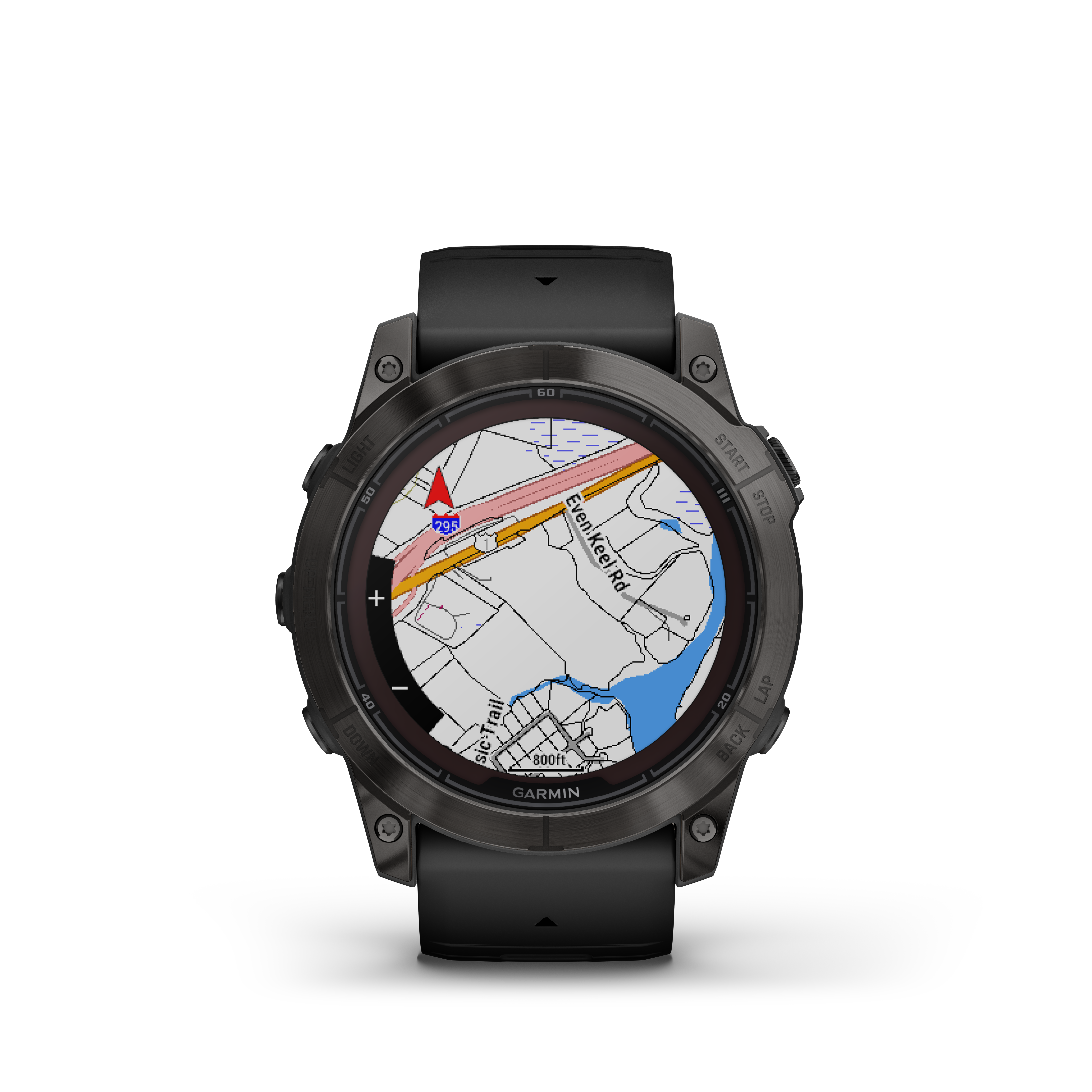 Garmin fēnix® 7X Pro – Sapphire Solar Edition Titanio DLC Gris Carbon Correa Negrafenix® - Rideshop