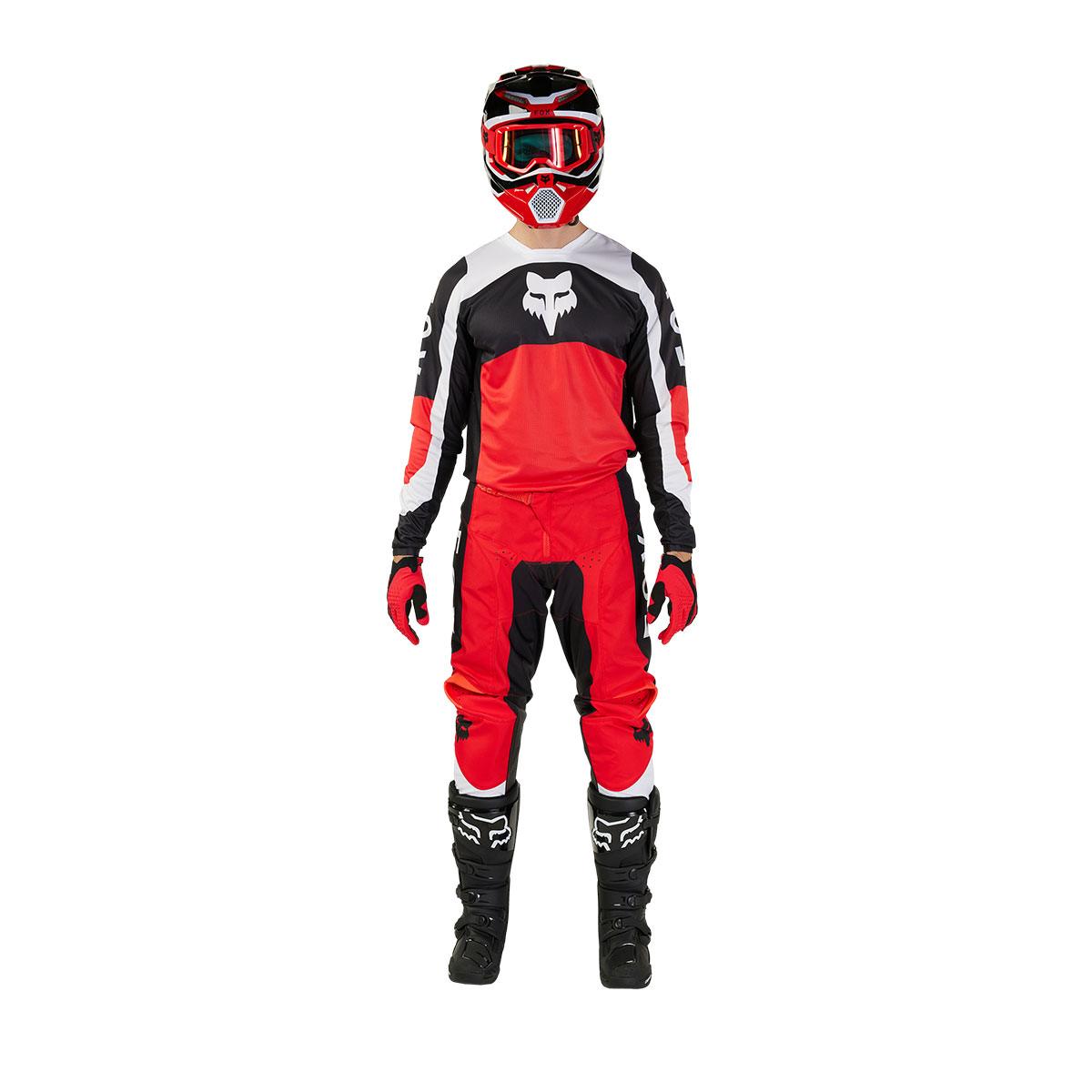 Pantalon Moto 180 Nitro Rojo Fox
