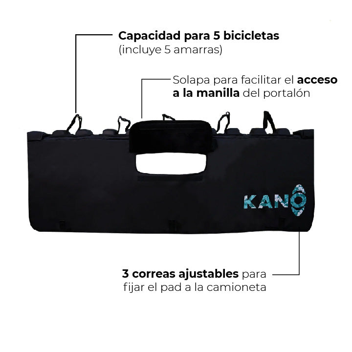 Kano Pad Bicicleta Flores - Rideshop