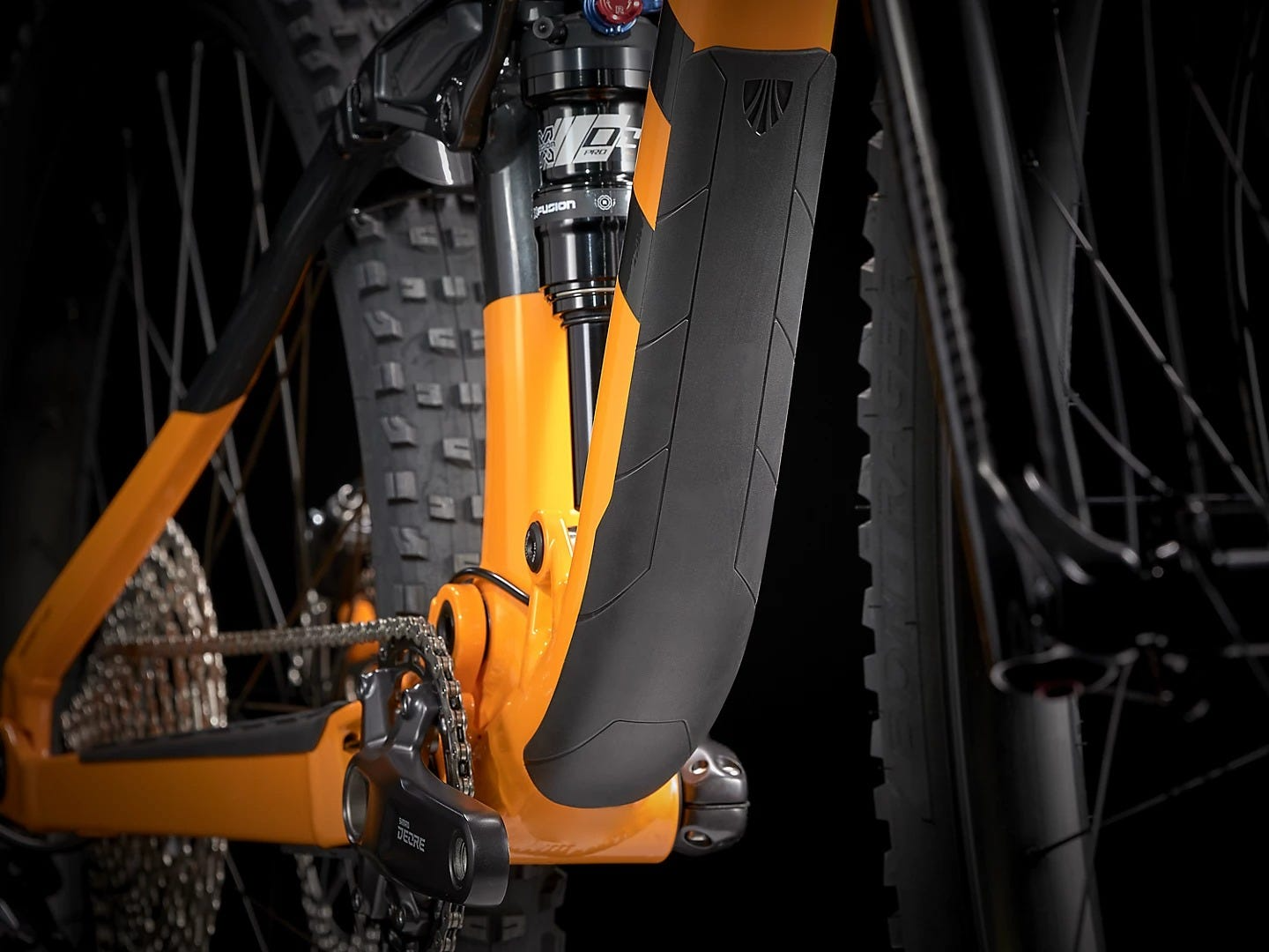 Trek Bicicleta Fuel EX 5 Gris/Naranja - Rideshop