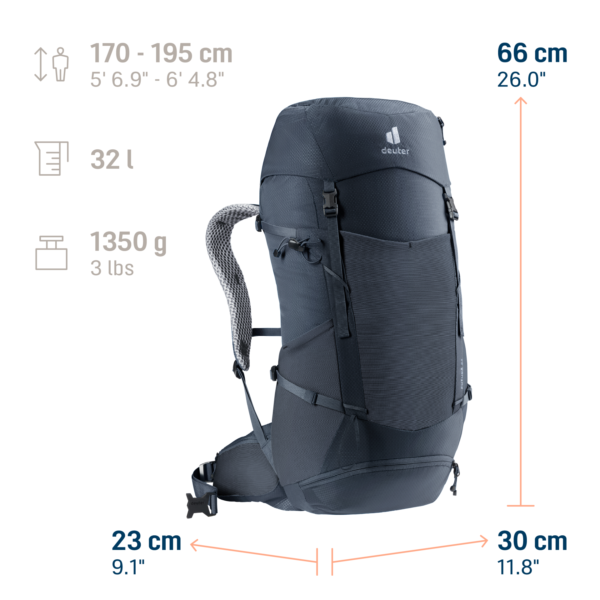 Deuter Mochila Futura 32 black