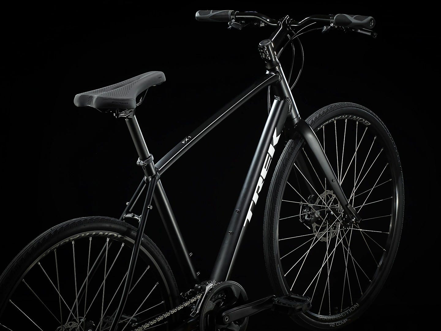 Bicicleta Urbana Trek FX 1 Negra 700c