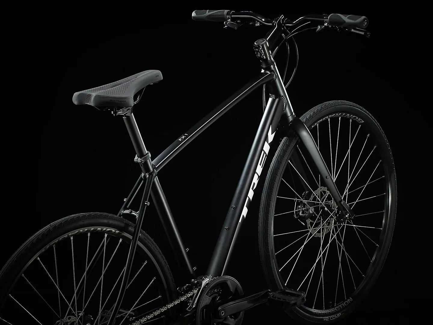 Bicicleta Urbana Trek FX 1 Negra 3ra Gen