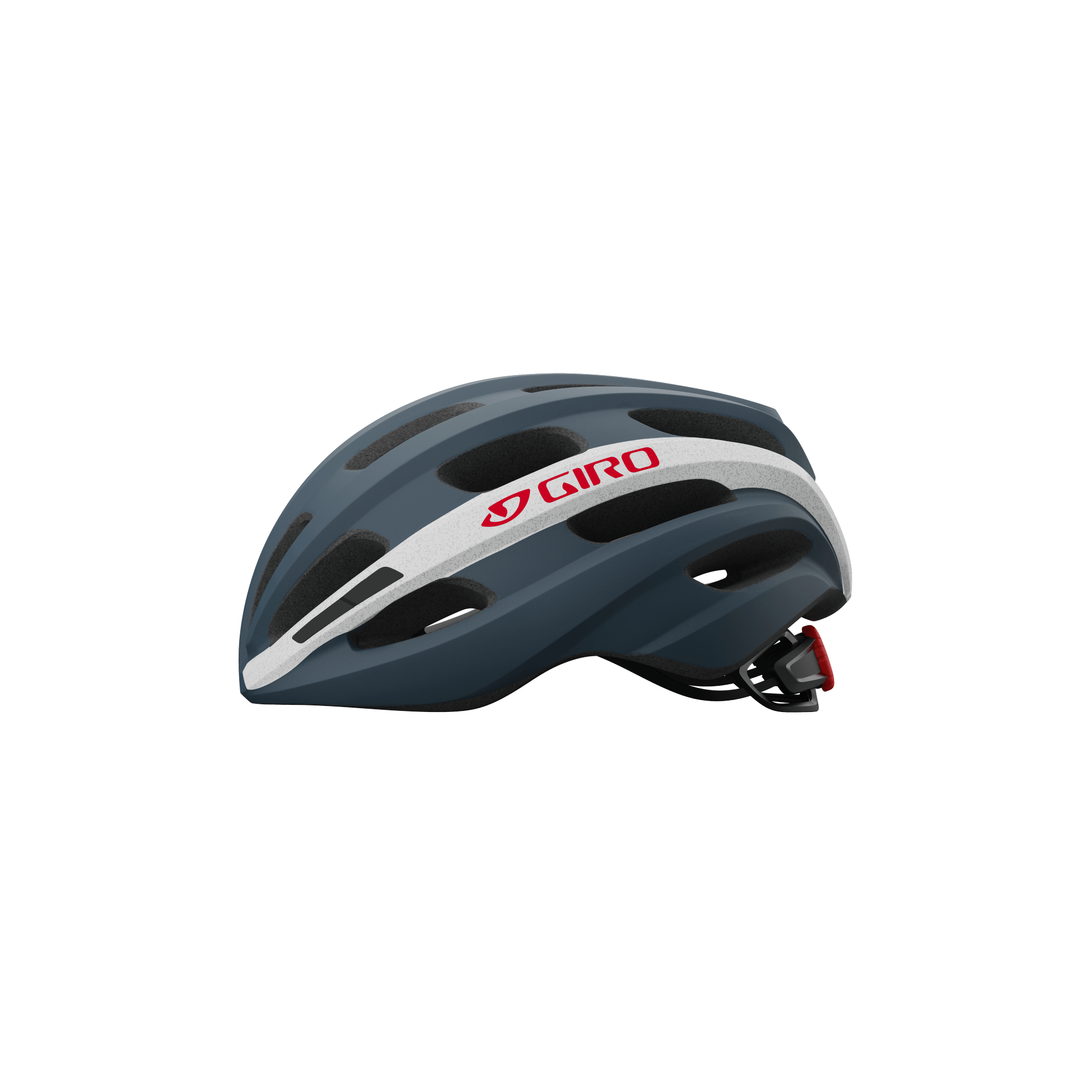 CASCO GIRO ISODE MAT PORTARO GREY/WHITE/RED