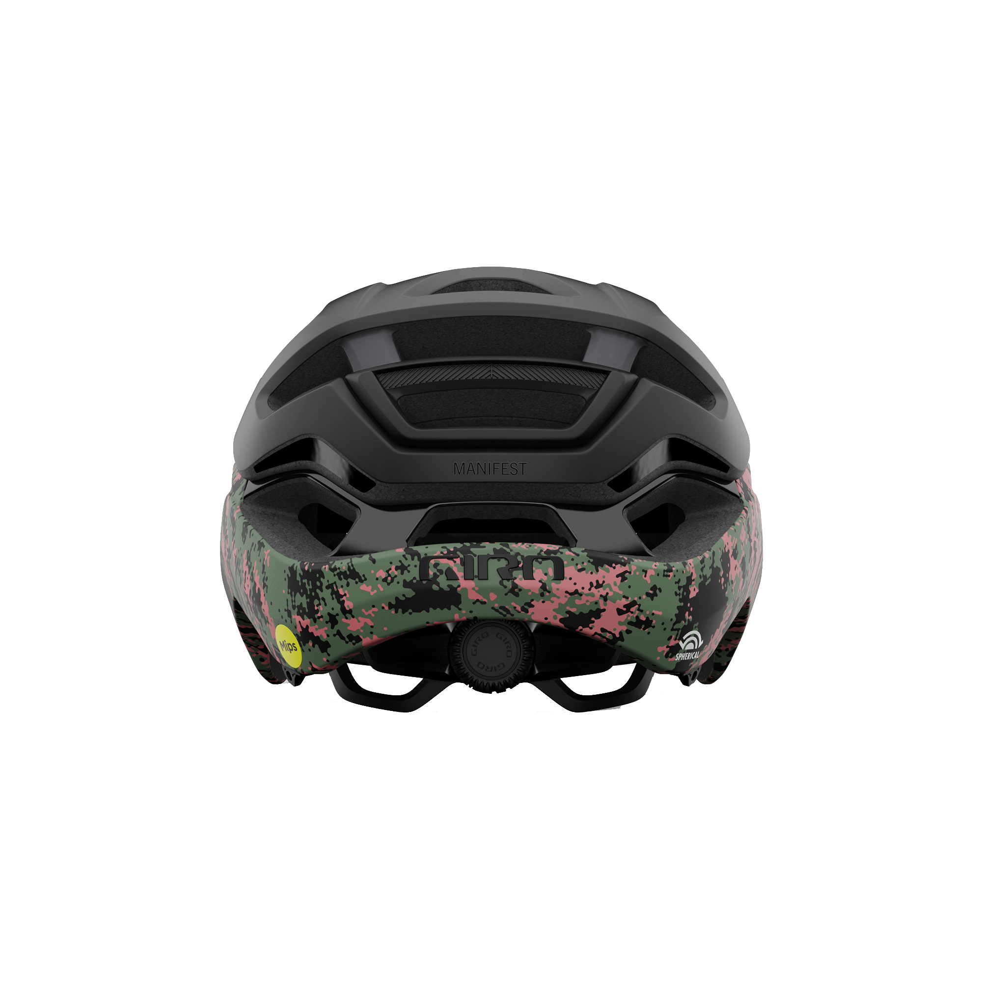 CASCO GIRO MANIFEST SPHERICAL MATE BLACK STATIC