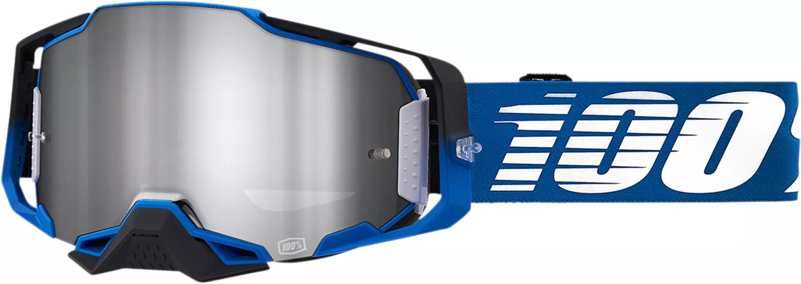 Antiparra 100% Armega Rockchuck - Mirror Silver Flash Lens