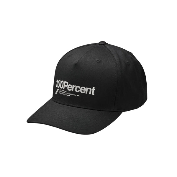 100% Gorro Jockey Manifesto Snapback Black