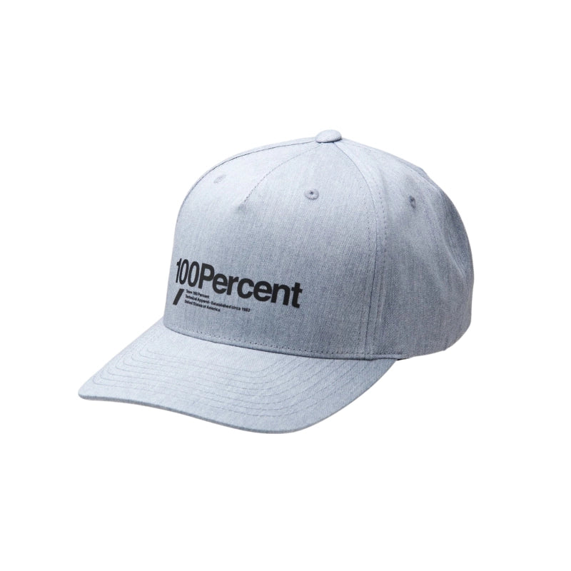 100% Gorro Jockey Manifesto Snapback Heather Charcoal - Rideshop