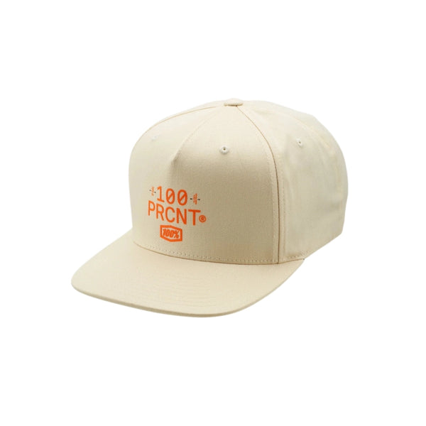 100% Gorro Jockey Prcnt Snapback Cream - Rideshop