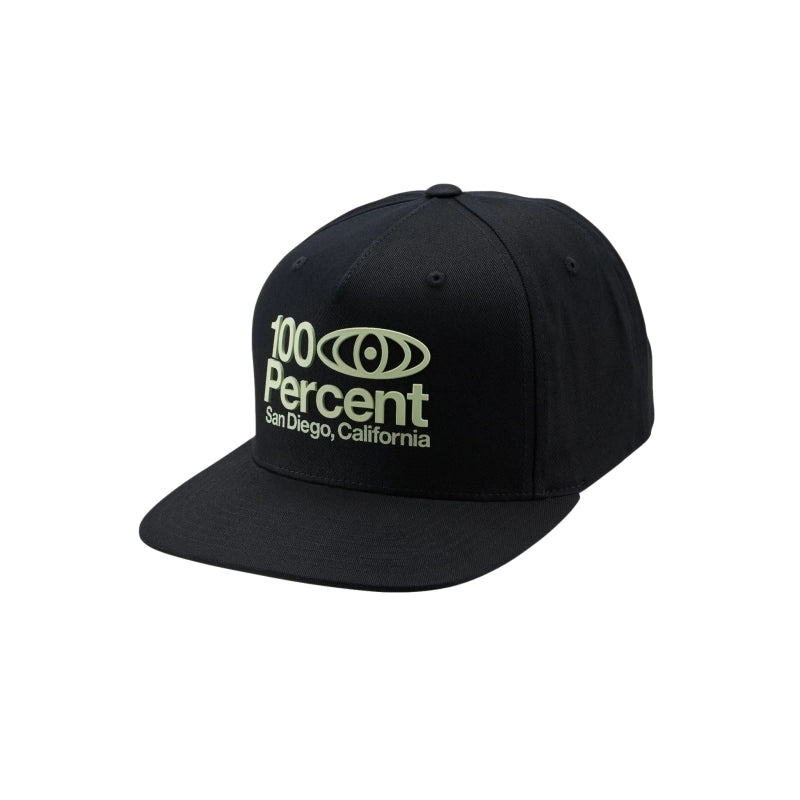 100% Gorro Jockey 100% SD Snapback Black - Rideshop