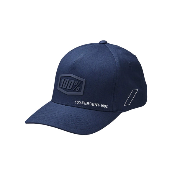 100% Gorro Jockey Shadow Flexfit Navy - Rideshop