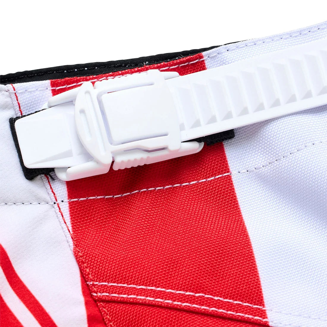 Troy Lee Designs Pantalones de Moto GP PRO Frames Blanco/Rojo