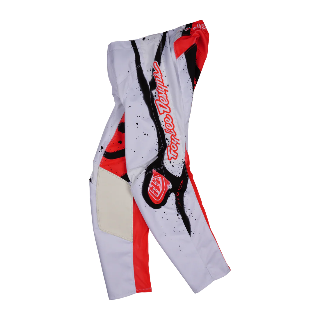Troy Lee Designs Pantalones de Niño GP Pro Membrane Blanco/Rojo