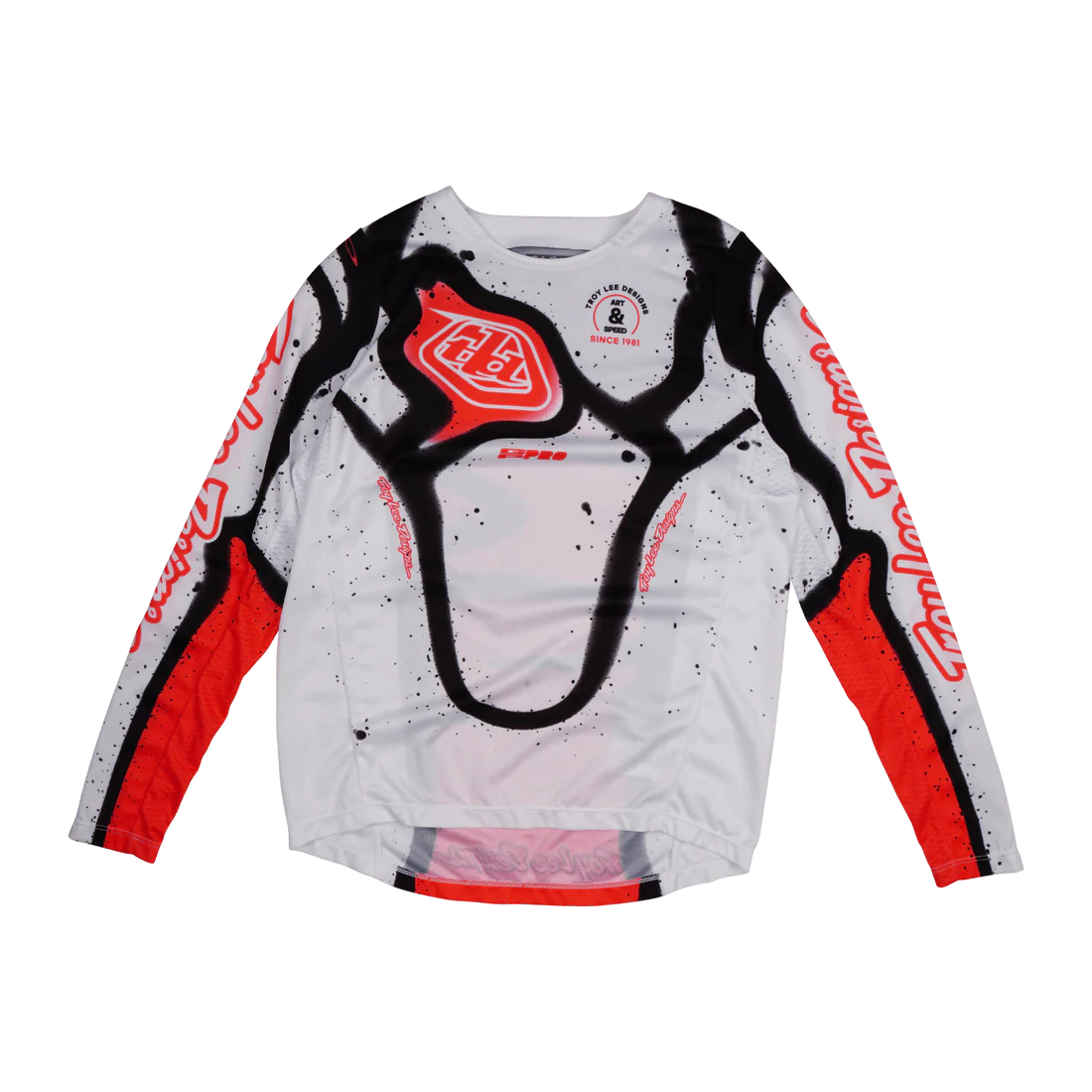Troy Lee Designs Polera De Moto Para Niño Gp Pro Membrane Blanco/Rojo
