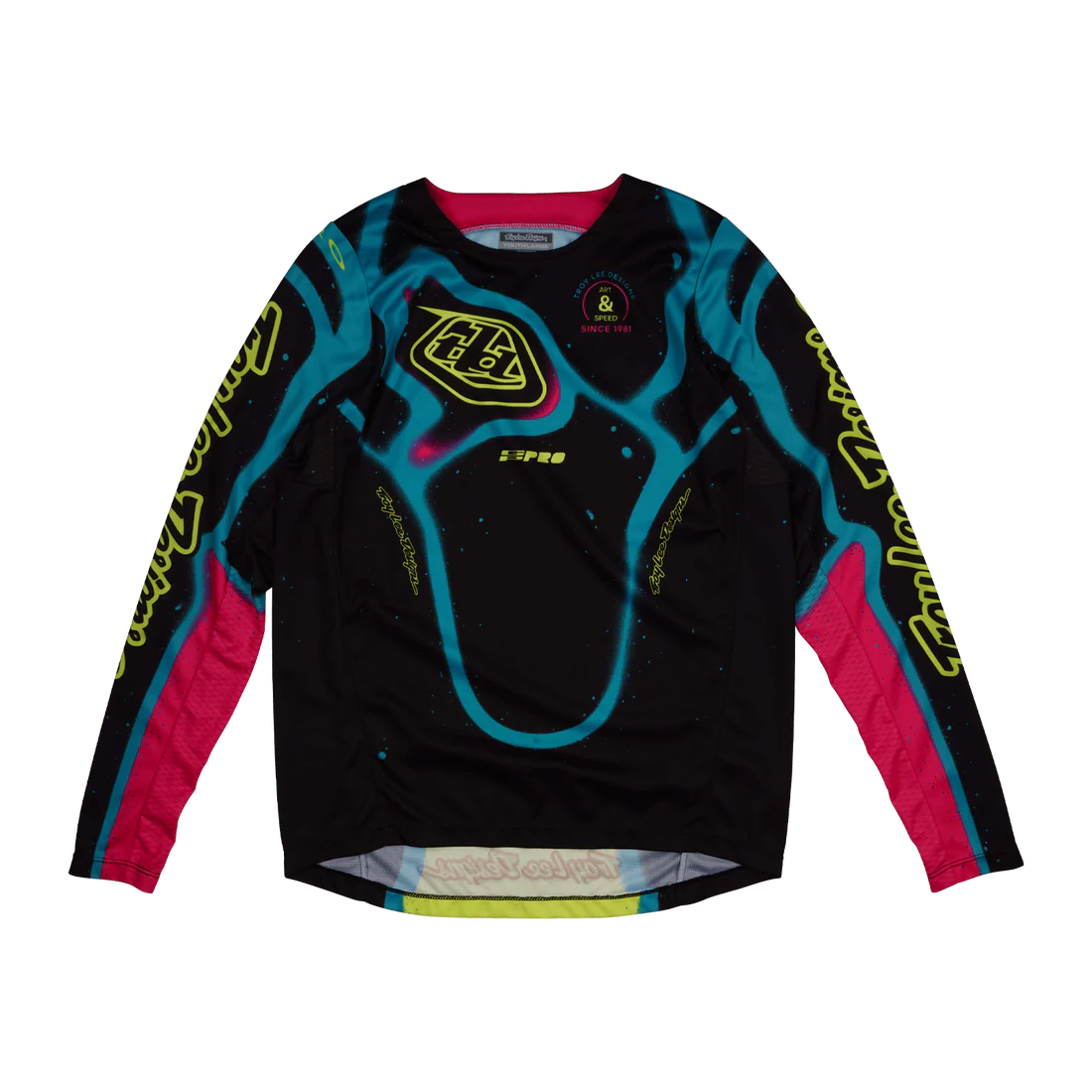 Troy Lee Designs Polera De Moto Para Niño Gp Pro Membrane Negro/Amarillo