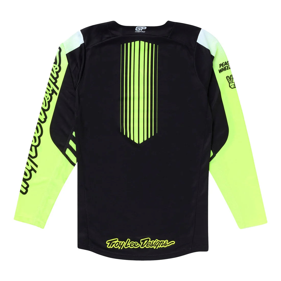 Troy Lee Designs Polera de Moto GP Pro Segment Negro/Amarillo