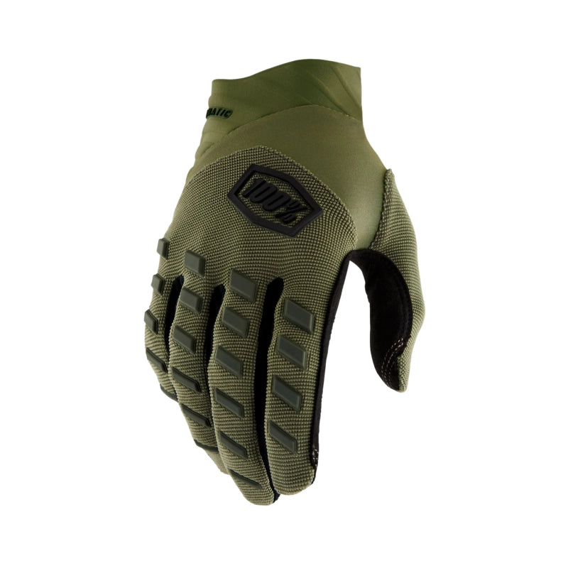 100% Guante Airmatic Army Green - Rideshop