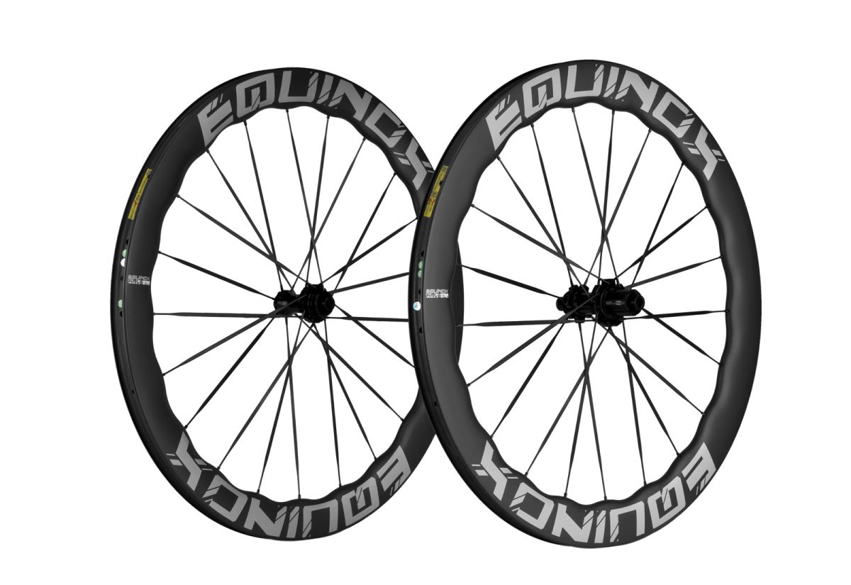 Ruedas Equinox Wave 700 Carbon DLX Ceramic 55/60 Disc RD15