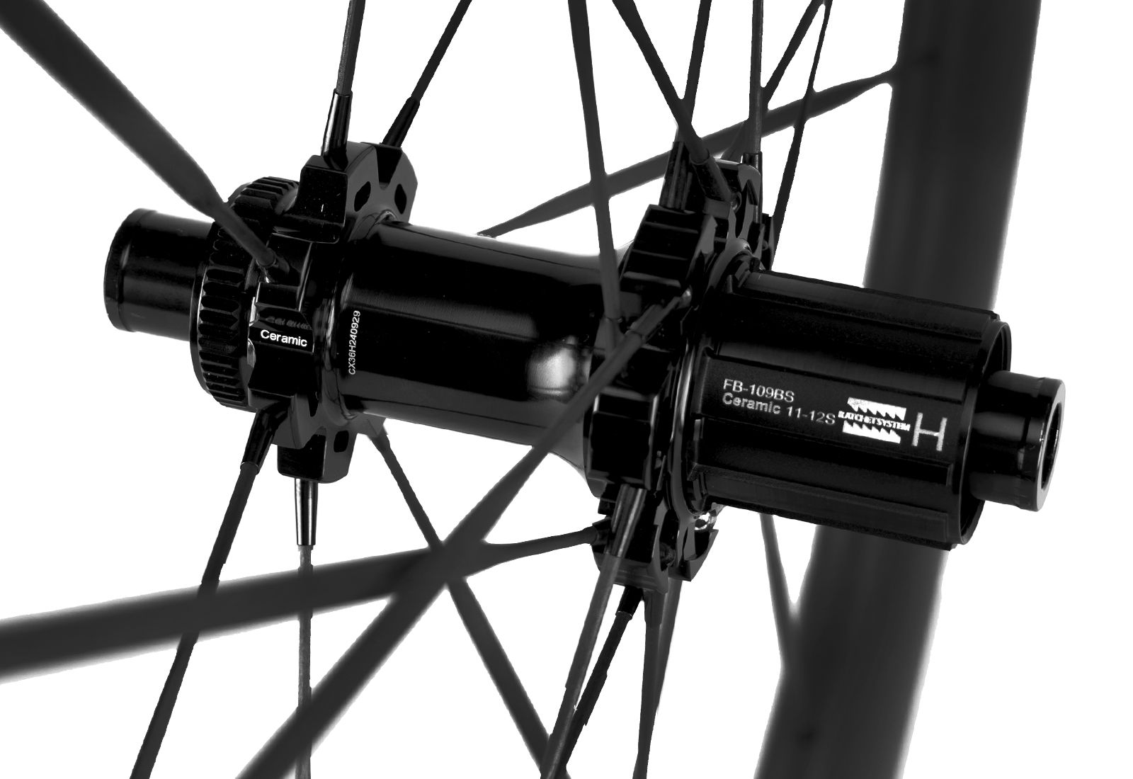 Ruedas Equinox Wave 700 Carbon DLX Ceramic 55/60 Disc RD15