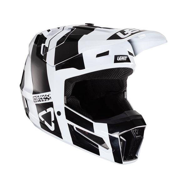 Leatt Casco Moto 3.5 Niño V24 Black/White