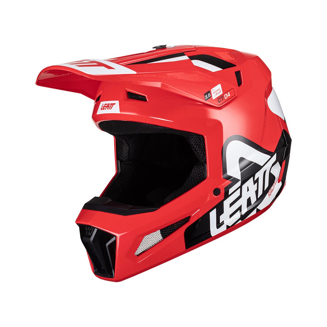 Leatt Casco Moto 3.5 Niño V24 Red - Rideshop