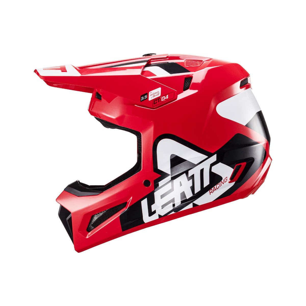 Leatt Casco Moto 3.5 Niño V24 Red - Rideshop