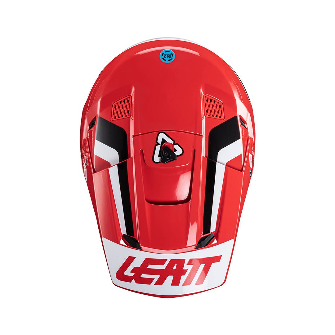 Leatt Casco Moto 3.5 Niño V24 Red - Rideshop