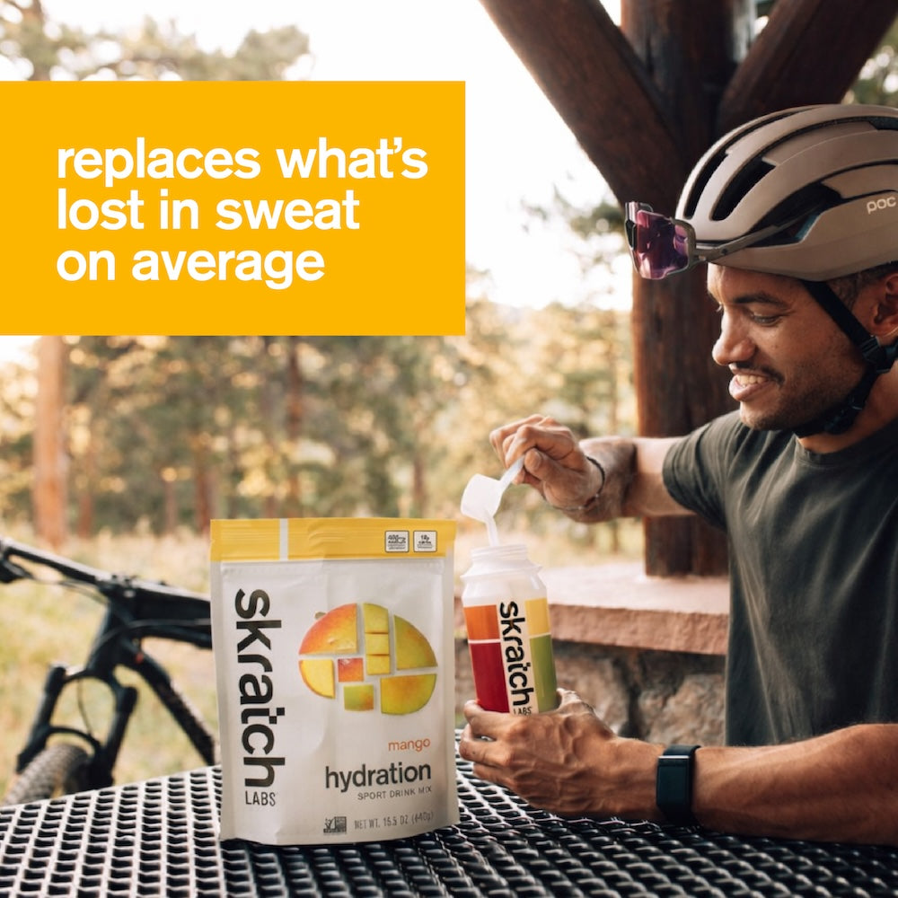 Skratch Labs Hydration Sport Drink Mix Mango – Bolsa 1320 g (60 porciones) - imagen 3