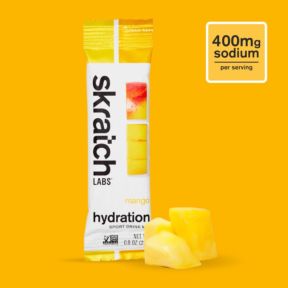 Skratch Labs Hydration Sport Drink Mix Mango – Sobre 22 g (Unidad)