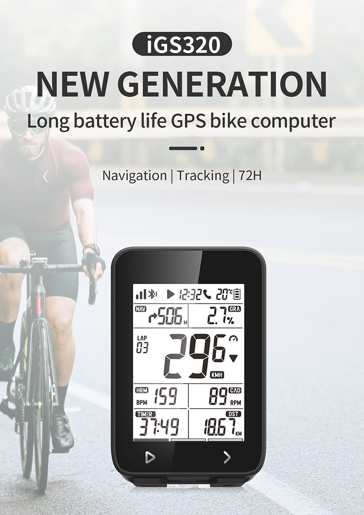 Ciclocomputador GPS iGPSPORT iGS320