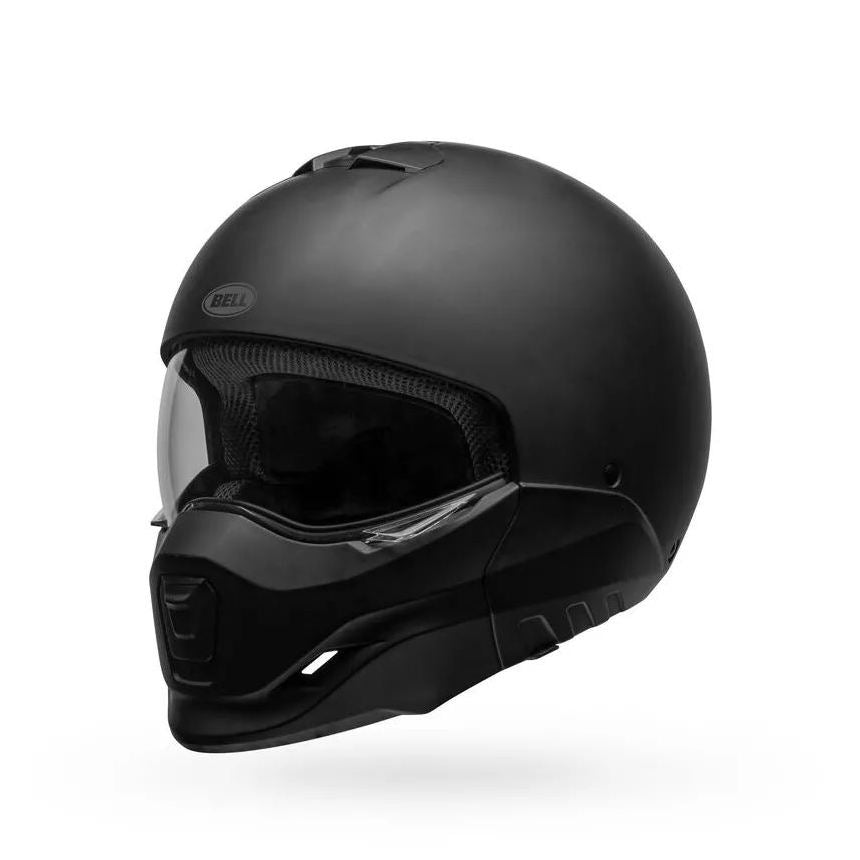 Casco Moto Calle Bell Broozer Negro Matte