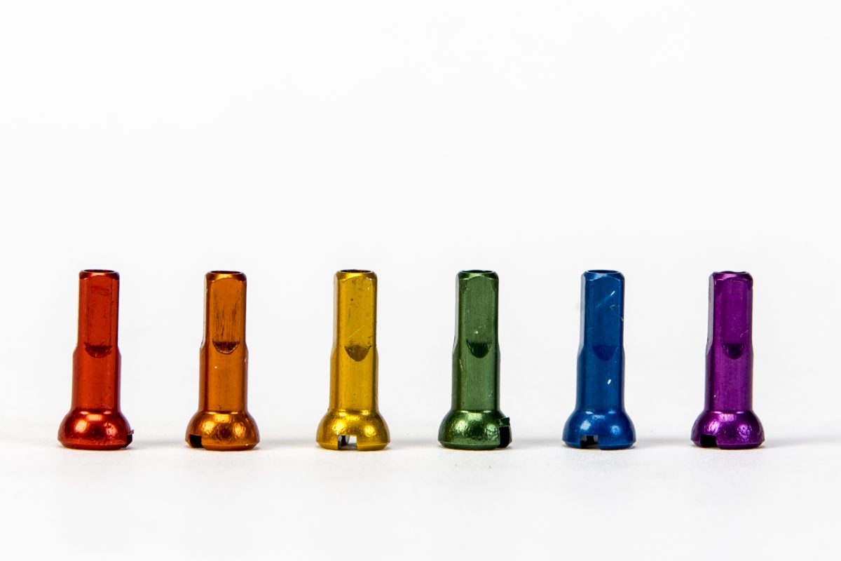 Sapim Niple Polyax Alloy 14g/12mm (100 u) - Rideshop
