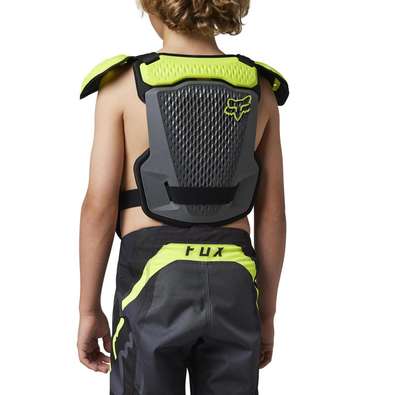 Jofa Moto Niño R3 Gris/Amarillo Fox