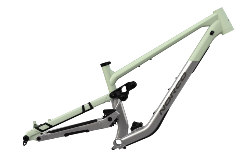 Cuadro Norco Sight A Aluminio 2024 Plata/Verde - Rideshop