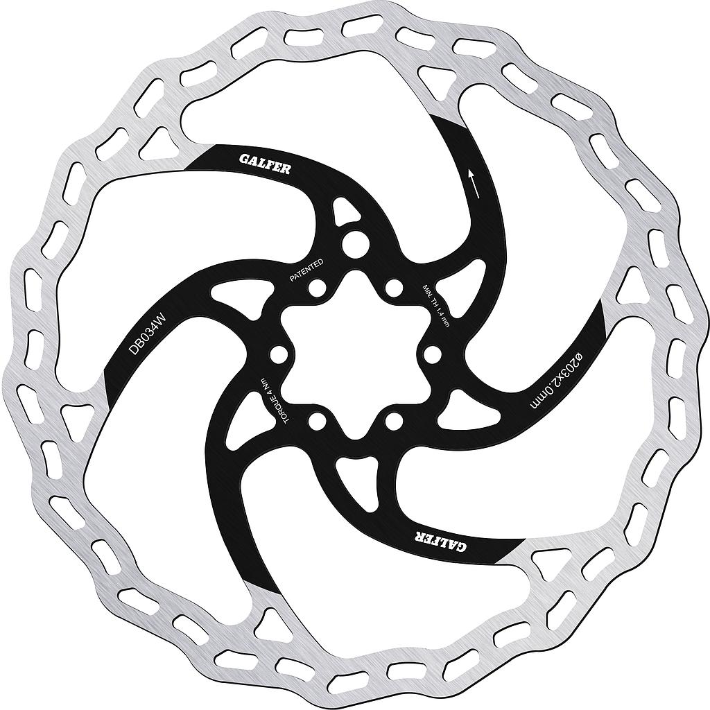 Galfer Rotor Disc Wave Ebike 203mm - Rideshop