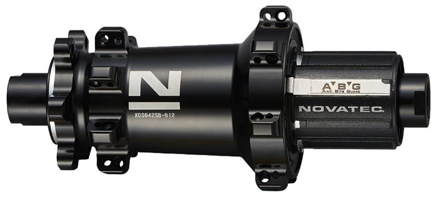 Novatec Maza XDS642SB-B12-A6ABG 28h 12x148mm (Shimano HG,12x148mm,28h) - Rideshop