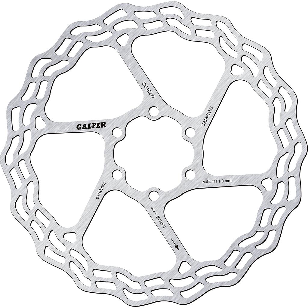 Galfer Rotor Road Disc Wave 160mm - Rideshop