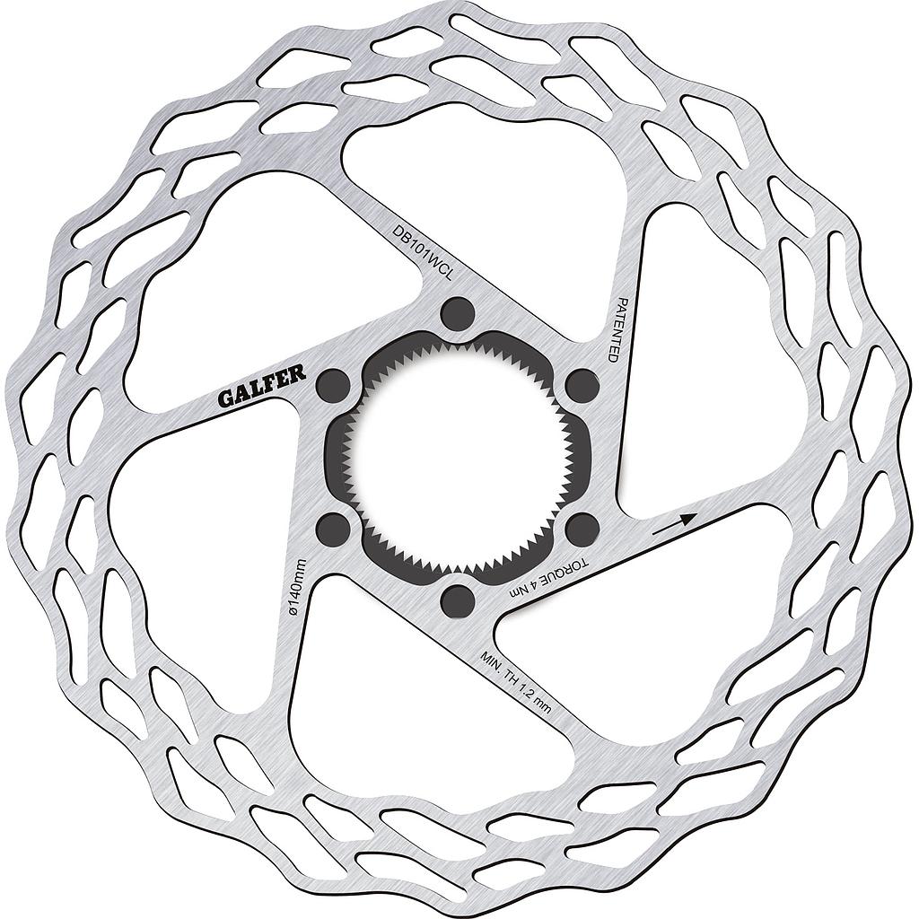 Galfer Rotor Road Disc Wave Centerlock 140mm - Rideshop