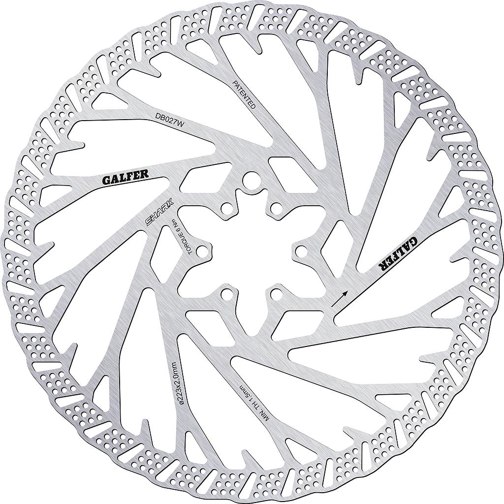 Galfer Rotor Disc Shark 223mm - Rideshop