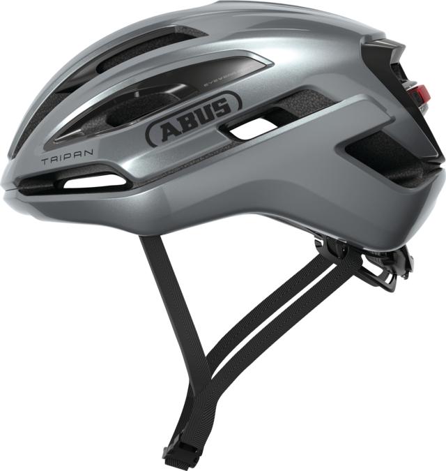 Casco Bicicleta Abus Taipan LED Plata Grafito