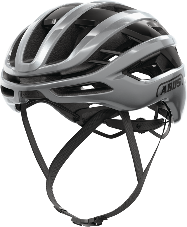 Casco Bicicleta Abus Airbreaker 2.0 Plata Grafito