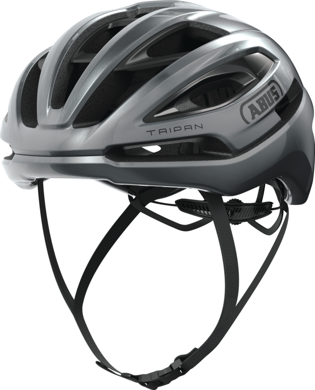 Casco Bicicleta Abus Taipan LED Plata Grafito