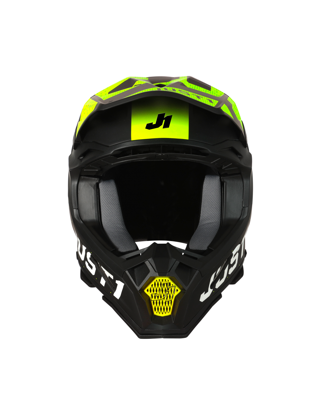 Just1 Casco Moto J22 Adrenaline Fluo Yellow Carbon - Rideshop