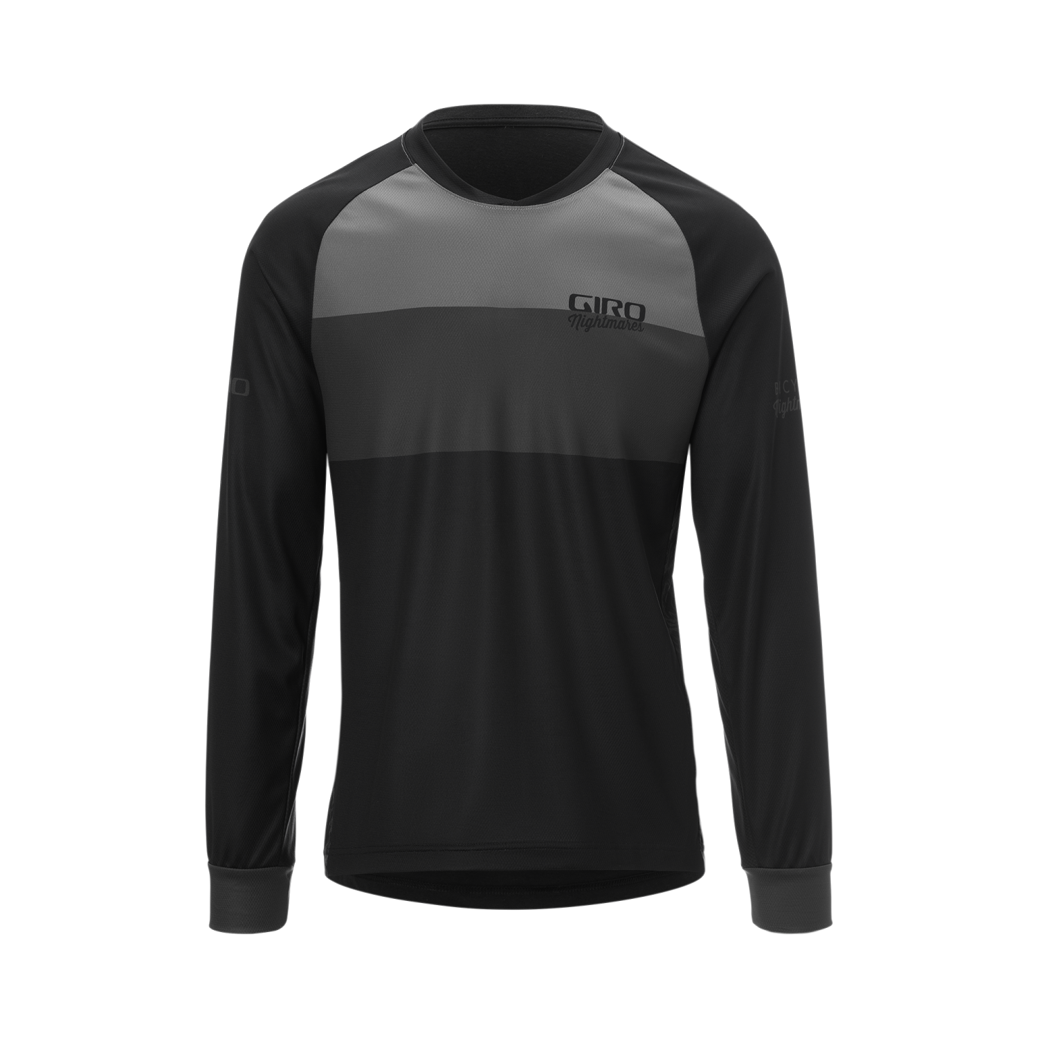 JERSEY GIRO ROUST NIGHTMARES BLACK/GREY