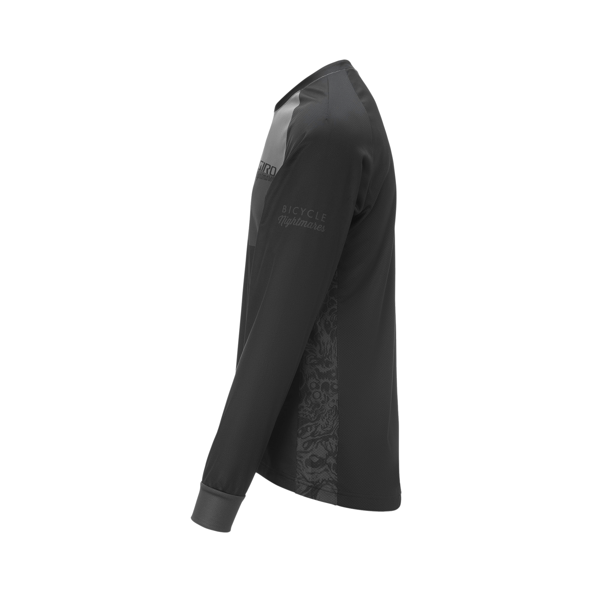 JERSEY GIRO ROUST NIGHTMARES BLACK/GREY