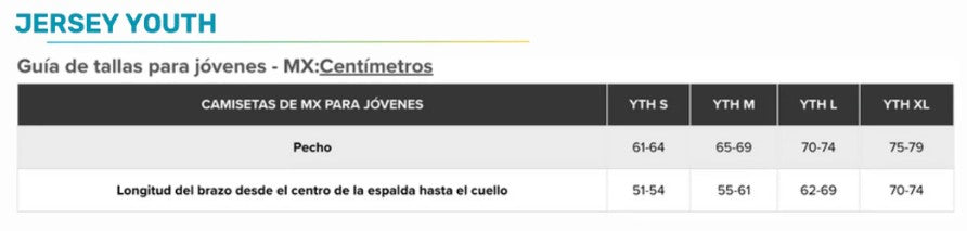 Guía de Talla