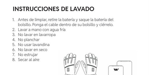 Guantes Calefactables Wanderwarm Toronto