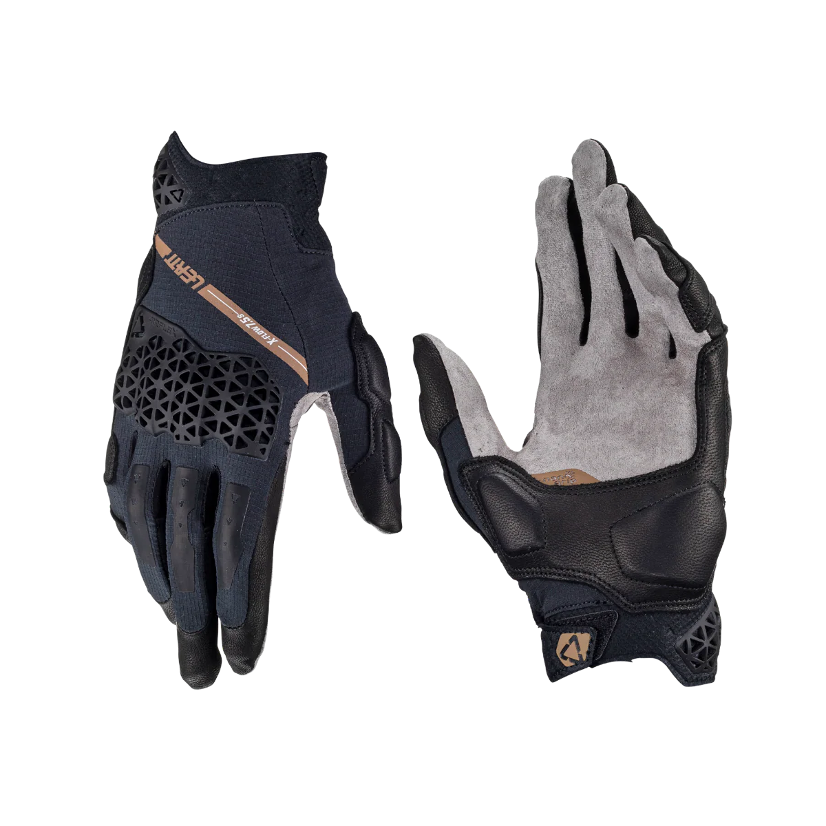 Guante Leatt ADV X-Flow 7.5 Short Stealth