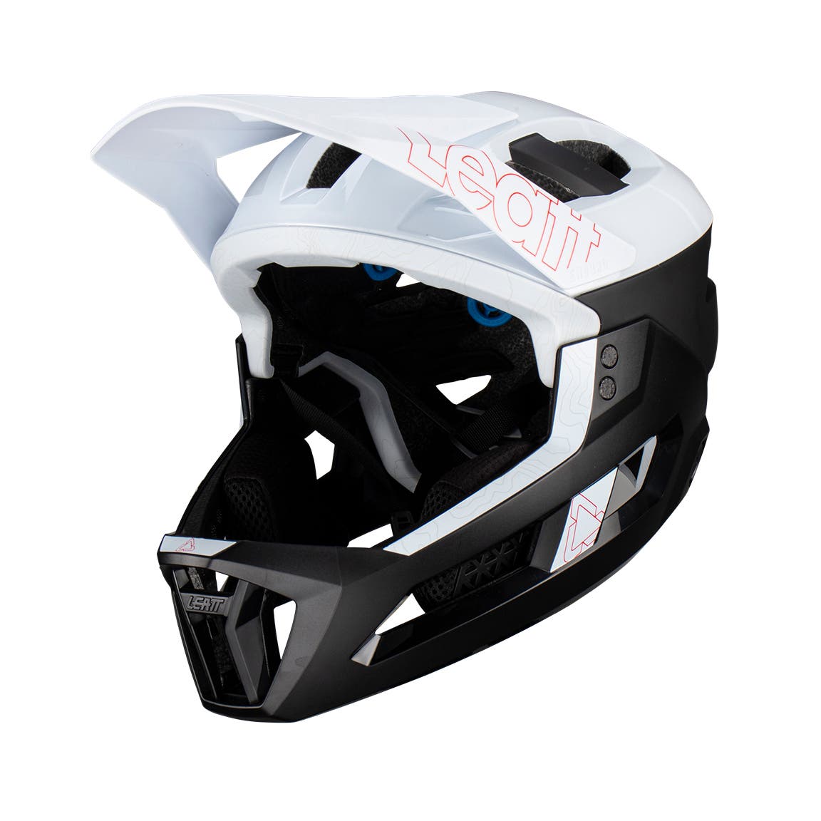 Leatt Casco MTB Enduro 3.0 V23 Blanco / Negro - Rideshop