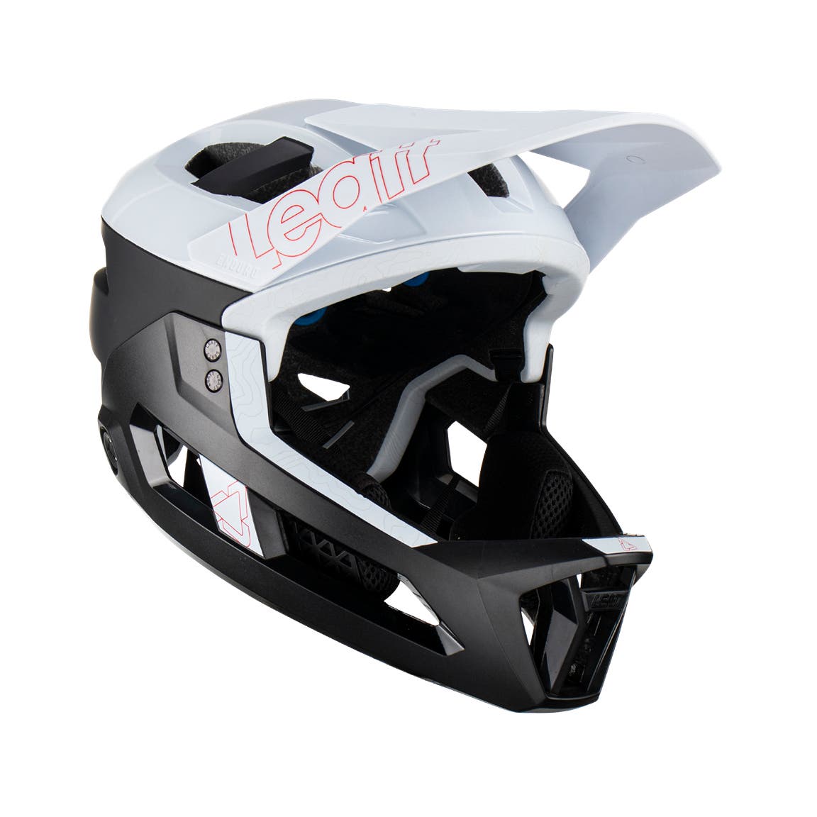Leatt Casco MTB Enduro 3.0 V23 Blanco / Negro - Rideshop